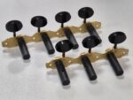 Tarraxa Violão Rubner 150-100 7 Cordas Latão Fosca Pegas Pretas Ovais - Imagem 3