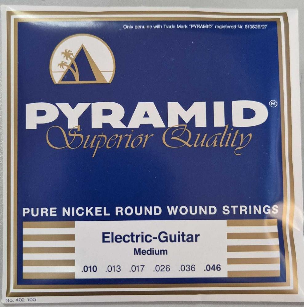 7801890-43176485 Corda Pyramid Guitarra Elétrica 010-046 MT - Imagem 1