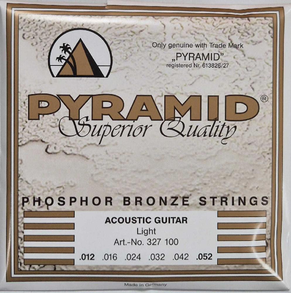 7801984-24312657 Corda Pyramid Violão Acústico Bronze 012-052 - Imagem 1