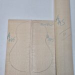 Fundo e Faixas de Maple Alemão Cavaco A nº 145