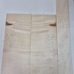 Fundo e Faixas de Maple Alemão Violão B nº 54