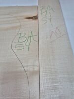 Fundo e Faixas de Maple Alemão Violão B nº 54 - Imagem 2