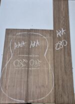 Fundo e Faixas de Ovangkol Violão AAA nº 280