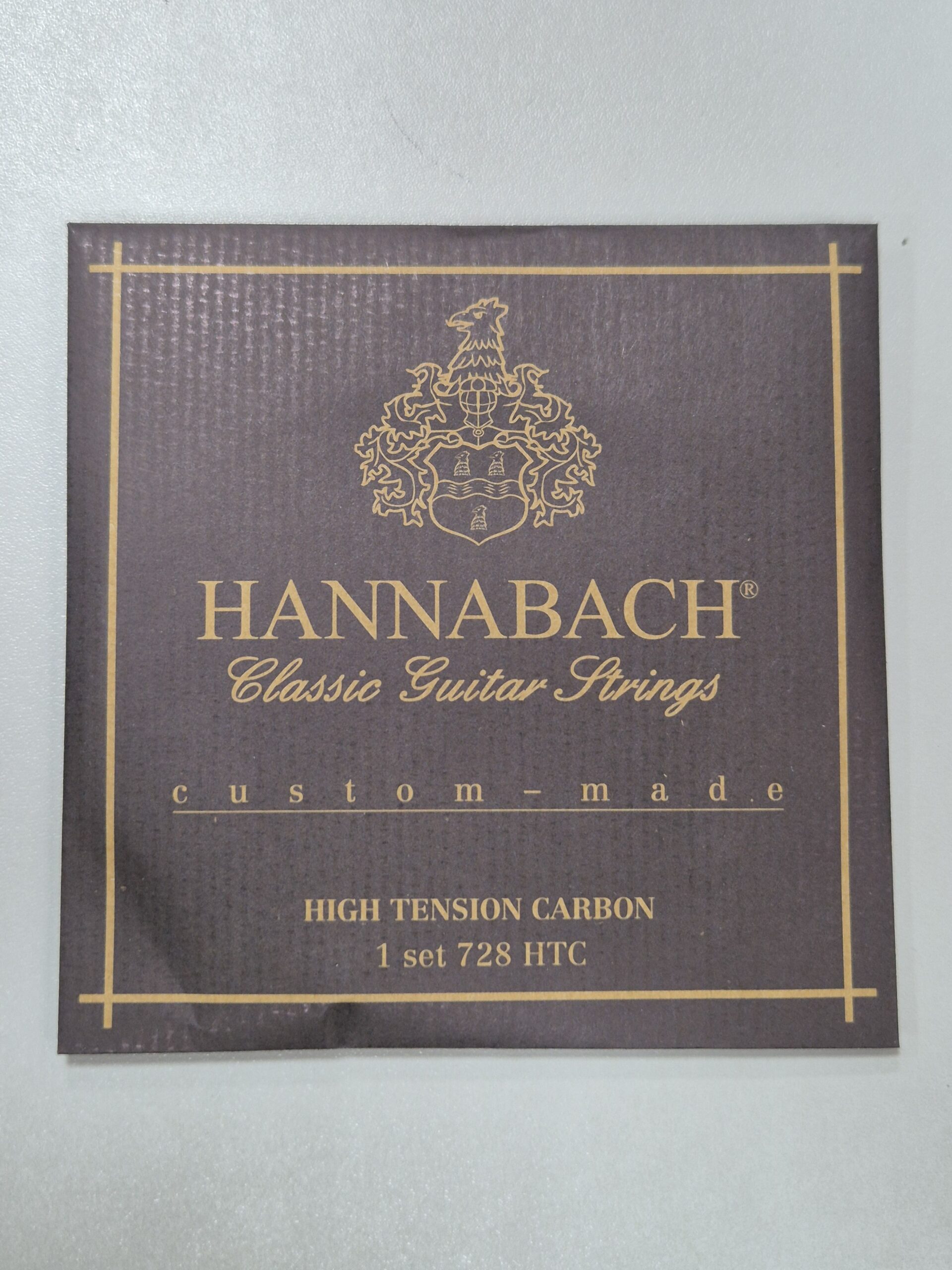 HT 728 CARBON Corda Hannabach Violão HT 728 com primas de Carbono
