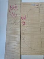 Fundo e Faixas de Maple Alemão Cavaco AAA nº 36 - Imagem 2