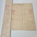 Fundo e Faixas de Maple Alemão Cavaco AAA nº 36