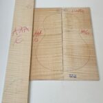Fundo e Faixas de Maple Alemão Cavaco AAA nº 6