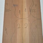 Tampo Cedro Canadense Violão B nº 82