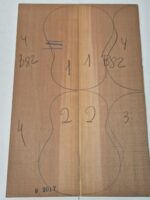 Tampo Cedro Canadense Violão B nº 82