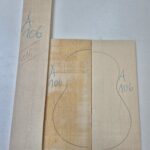 Fundo e Faixas de Maple Alemão Cavaco A nº 106
