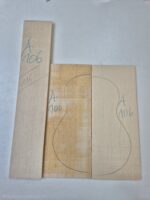 Fundo e Faixas de Maple Alemão Cavaco A nº 106