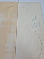Fundo e Faixas de Maple Alemão Cavaco A nº 106 - Imagem 3