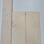 Fundo e Faixas de Maple Alemão Cavaco A nº 107