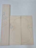 Fundo e Faixas de Maple Alemão Cavaco A nº 107