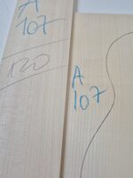 Fundo e Faixas de Maple Alemão Cavaco A nº 107 - Imagem 2