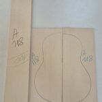 Fundo e Faixas de Maple Alemão Cavaco A nº 118