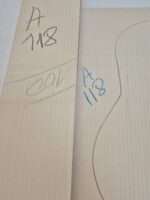 Fundo e Faixas de Maple Alemão Cavaco A nº 118 - Imagem 3