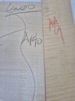 Fundo e Faixas de Maple Alemão Cavaco A nº 190 - Imagem 3